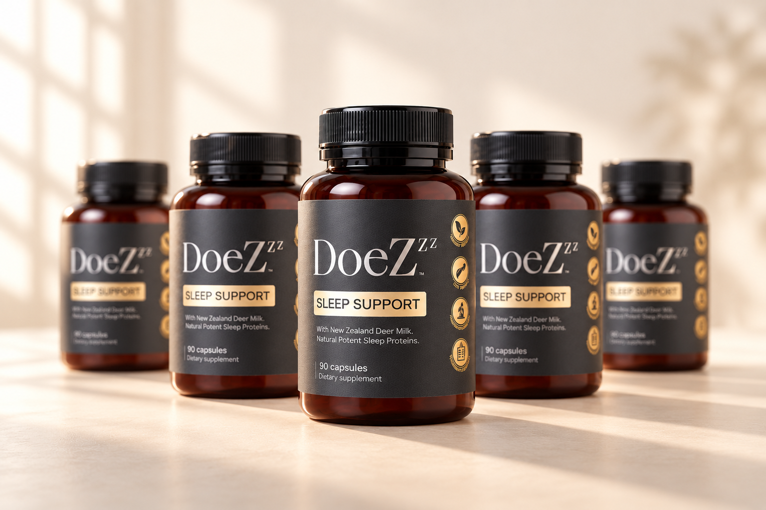 Sweet Dreams Naturally: Exploring the Sleep-Supporting Power of Deer Milk Peptides with DoeZ